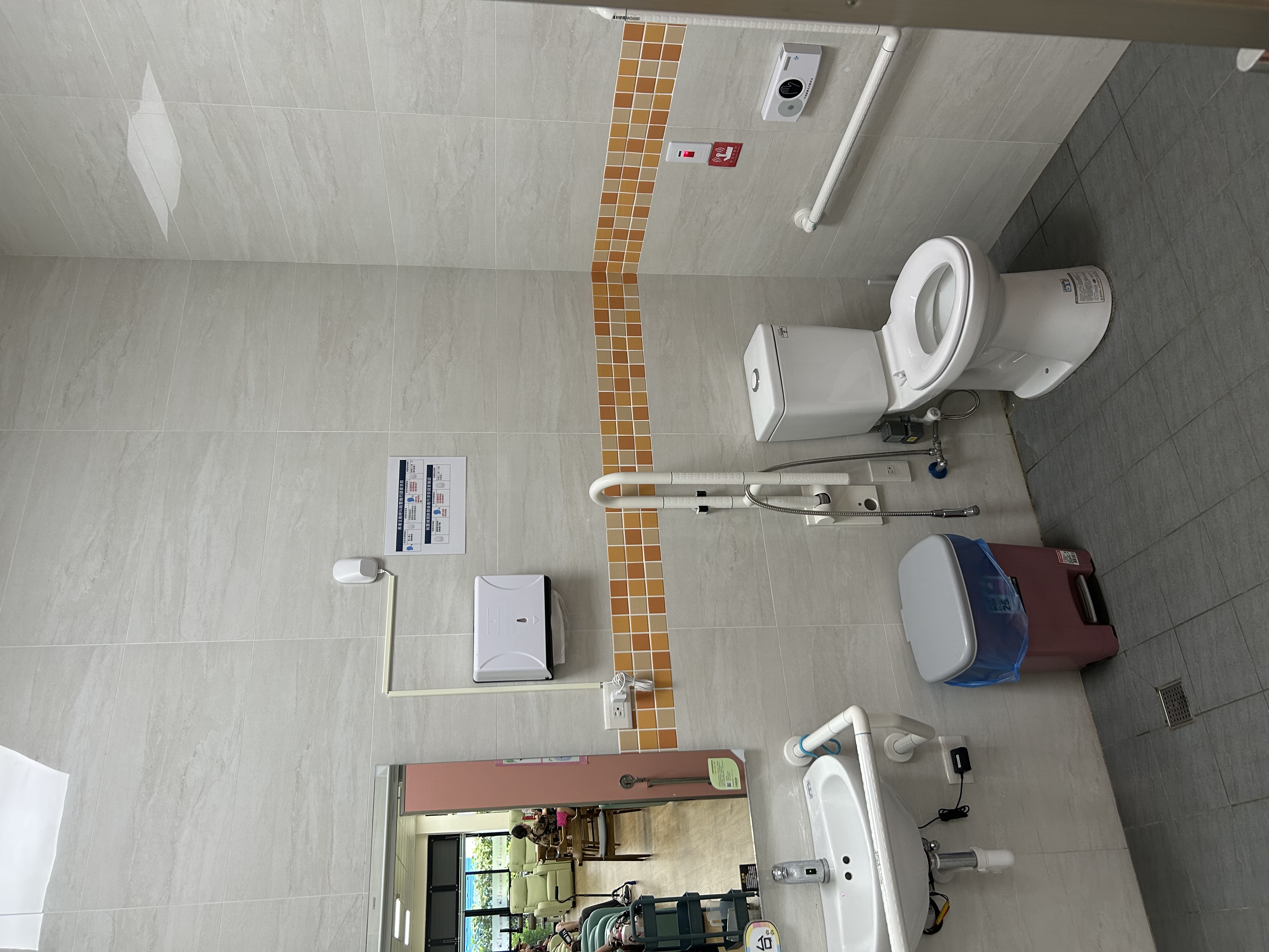 防跌倒設備設於場域實際照片7.